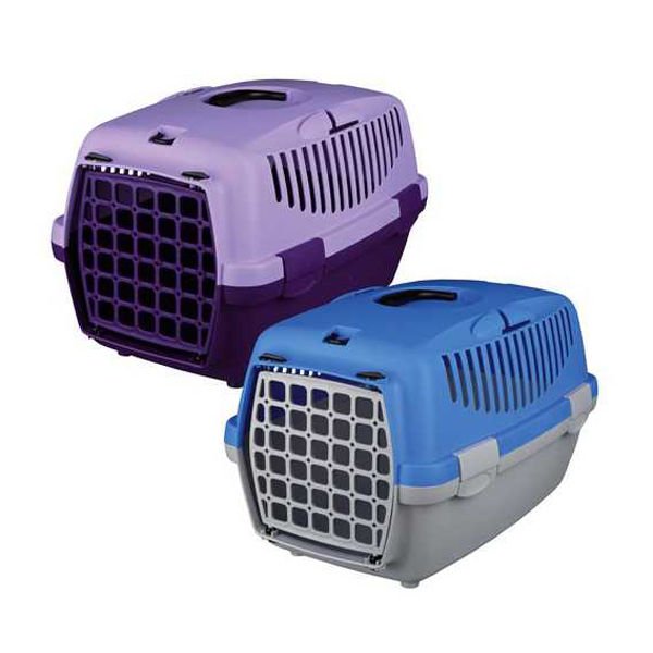 Trixie Capri Transport Box Kedi Taşıma Çantası Mavi/Gri 32x31x48 Cm