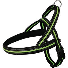 Trixie Norwegian Köpek Göğüs Tasması Siyah/Yeşil Medium/Large 53-66 Cm