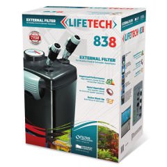 Life Tech Dış Filtre Siyah Kova İçi Dolu 1200 Lt/h