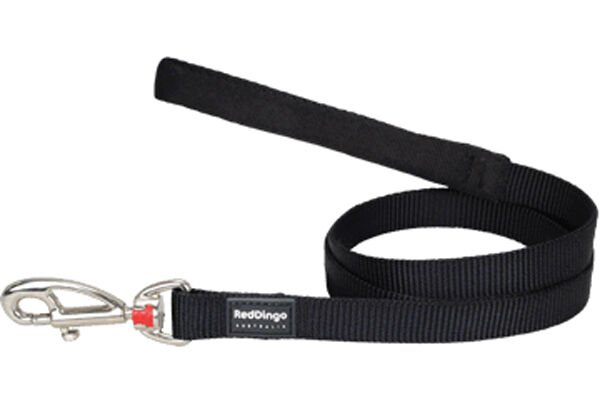 Red Dingo Lead Classic Köpek Uzatma Tasması Siyah 12 Mm