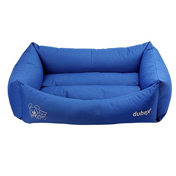Dubex Gelato Dikdörtgen Köpek ve Kedi Yatağı Mavi Small 38x50x19 Cm