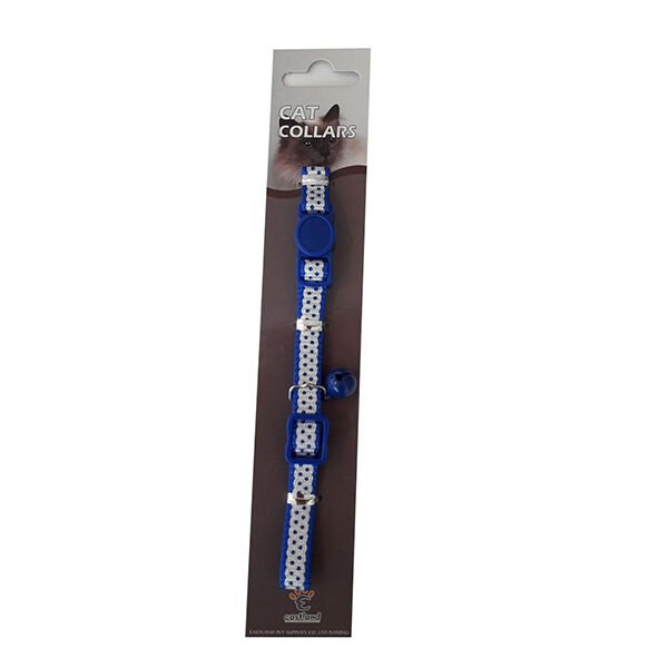 Eastland Pati Desen Çıngırak Kedi Tasma 1x23-35
