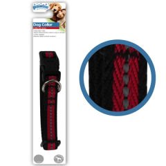 Pawise Refrektörlü Köpek Boyun Tasması Medium Kırmızı 35-50 Cm