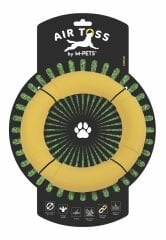 M-Pets Air Toss Circle Dayanıklı Suda Yüzen Köpek Oyuncağı Sarı 20.5x3.66 Cm