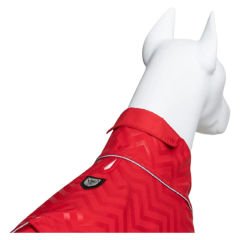 Lindo Dogs Softshell Red Stripe Köpek Yağmurluğu Kırmızı Beden 8