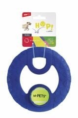 M-Pets Hop Frizbi Köpek Oyuncağı 23x23x1.5 Cm Sarı/Mavi
