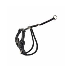Rogz Utility Stop Pull Tuig Durma Çekme Köpek Göğüs Tasması Siyah Medium 1.6x32-52 Cm