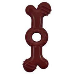 Flamingo Tpr Biftek Aromalı Köpek Kauçuk Kemik 19 Cm