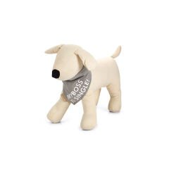 Beeztees Bandana Köpek Boyun Tasması Gri Medium 28x25 Cm