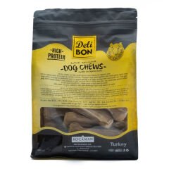 Delibon Naturel Deri Pres Kemik Köpek Ödülü Small 12 Cm 25 Adet