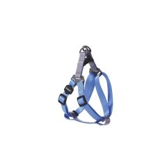 M-Pets Gentle Triangle Köpek Göğüs Tasması Mavi S