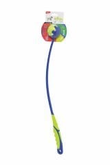 M-Pets Hop Top Fırlatıcı Köpek Oyuncağı 68x6.5x6.8 Cm Sarı/Mavi