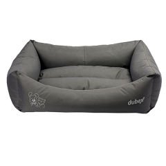 Dubex Gelato Dikdörtgen Köpek ve Kedi Yatağı Gri Large 60x78x22 Cm