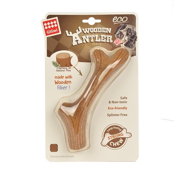 Gigwi Doğal Ağaç Kaşıma Köpek Diş Oyuncağı Large