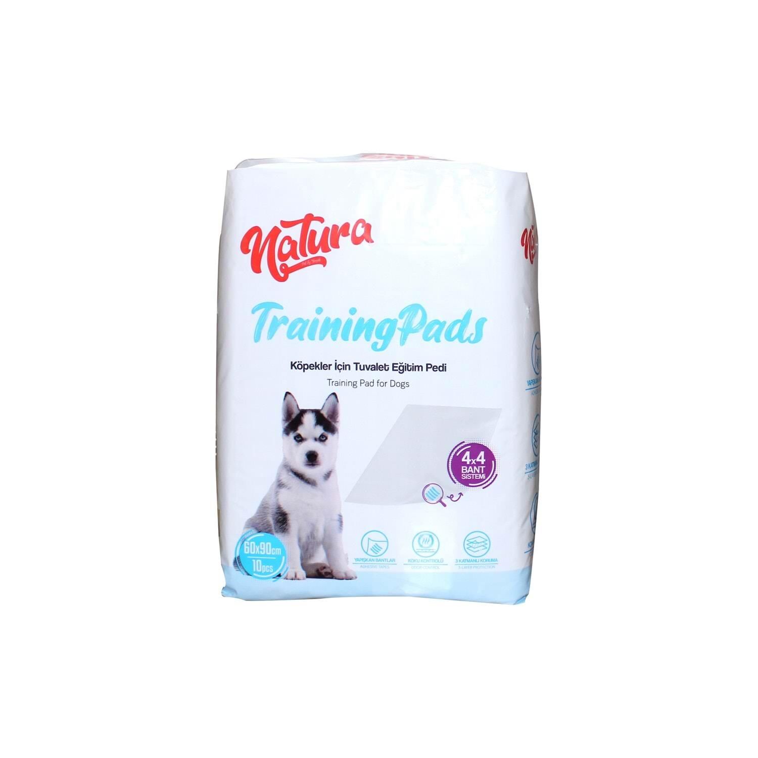 Natura Eğitim Pedi 60 X 90 Kaydırmaz Bantlı 10'lu