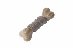 M-Pets Chewood Kemik Kauçuk Köpek Oyuncağı 17.8x5.9x5.5 Cm Large Kahverengi