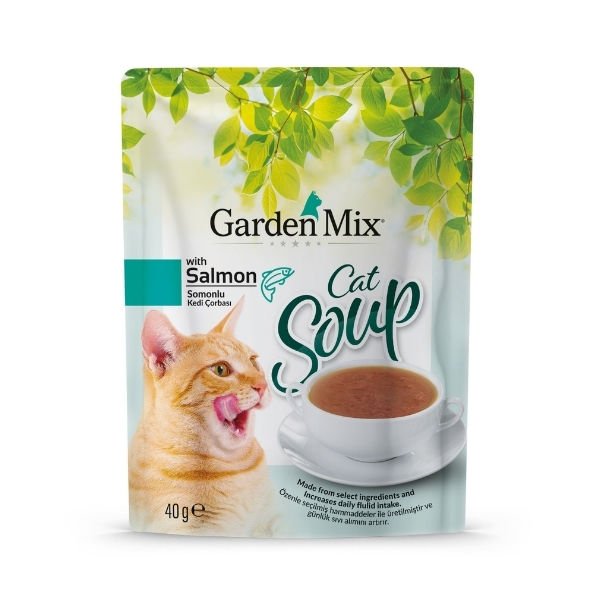 Garden Mix Somonlu Kedi Çorbası 40 Gr