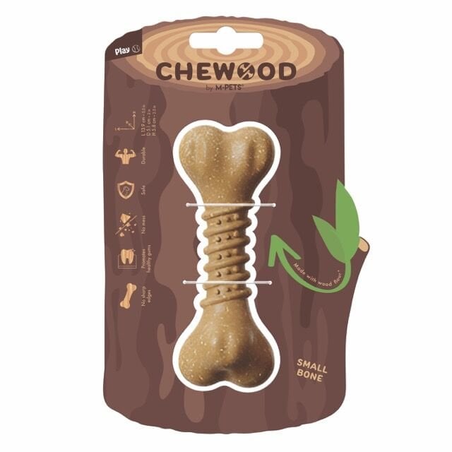 M-Pets Chewood Bone Kemik Köpek Oyuncağı 13.9x5.1x5.8 Cm Small Kahverengi