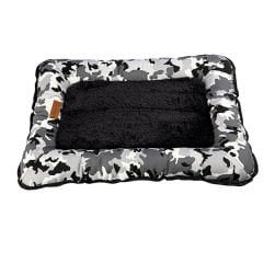Dubex LeoPeluş Dikdörtgen Yer Minderi Vr02 Gri(L)65x82x8h cm