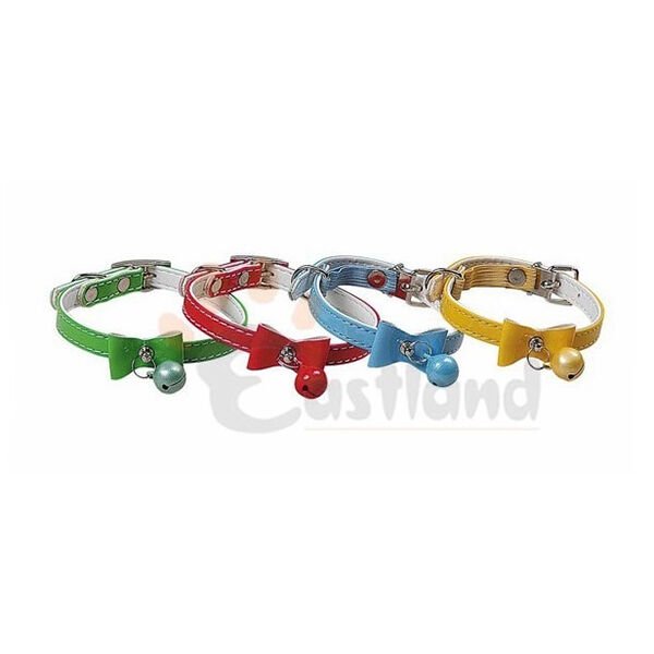 Eastland Papyon ve Çıngıraklı Kedi Boyun Tasması 10 Mm 27 Cm