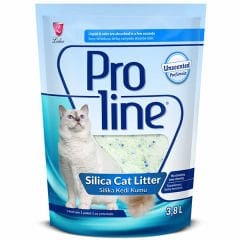 Proline Silika Parfümsüz Kristal Kedi Kumu 3.8 Lt 1.6 Kg