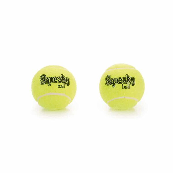 Beeztees Sesli Tenis Topu Köpek Oyuncağı 2 Adet 8 Cm