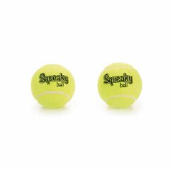 Beeztees Sesli Tenis Topu Köpek Oyuncağı 2 Adet 8 Cm
