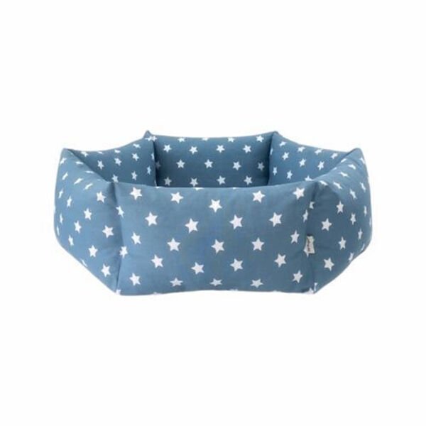 Pet Comfort Tokyo Merta Kedi ve Köpek Yatağı Mavi Star Large 100 Cm