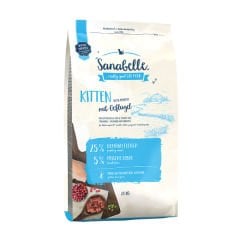 Sanabelle Kitten Tahılsız Kümes Hayvanlı Yavru Kedi Maması 2 Kg