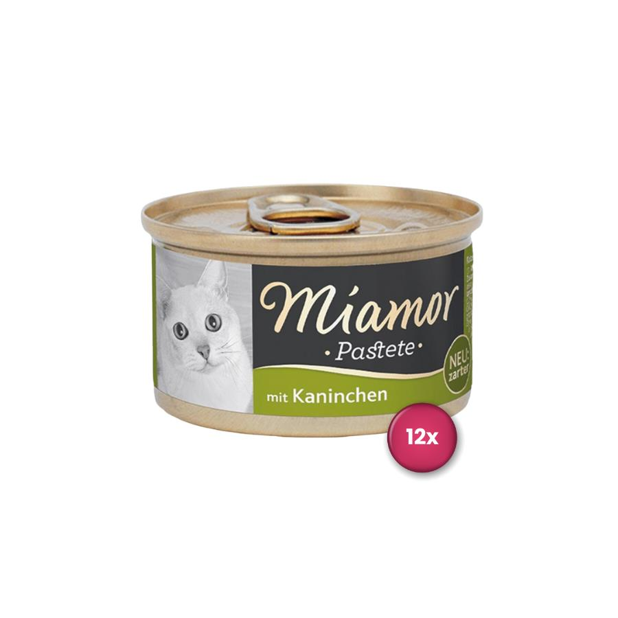 Miamor Pastete Tavşanlı Kedi Konservesi 85 gr X 12 Adet