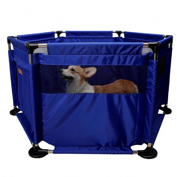 Dubex Pet Park Vr01 Mavi 60x120x60h cm