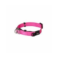 Rogz Utility Safety Halsband Güvenlikli Dokuma Kedi Boyun Tasması Pembe Large 2x33-48 Cm