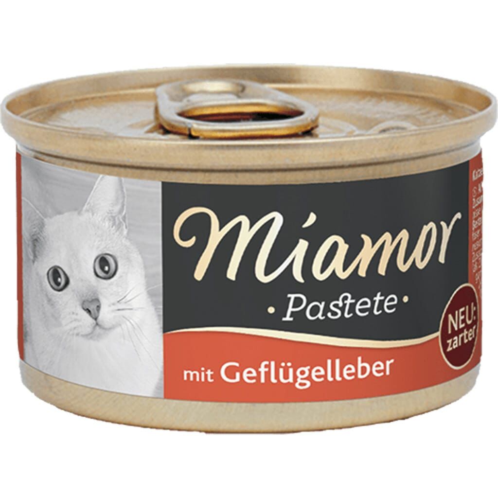 Miamor Pastete Ciğerli Konserve Yetişkin Kedi Maması 85 gr