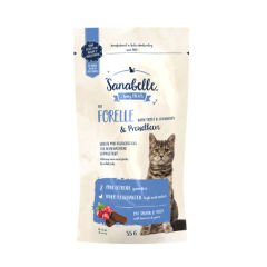 Sanabelle Snack Alabalık ve Kızılcıklı Kedi Ödül Maması 55 Gr