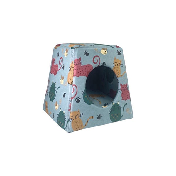 Pet Comfort Iglo For Cat Kedi Yuvası Eco Mint 37x37x37 Cm