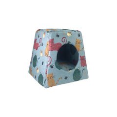 Pet Comfort Iglo For Cat Kedi Yuvası Eco Mint 37x37x37 Cm