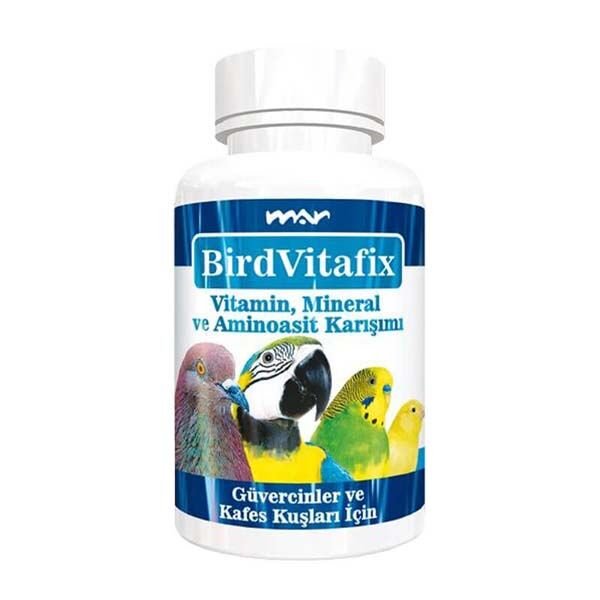 Pet Active Bird Vitafix Mineral ve Aminoasit Karışımı 75 Gr
