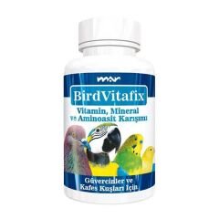 Pet Active Bird Vitafix Mineral ve Aminoasit Karışımı 75 Gr