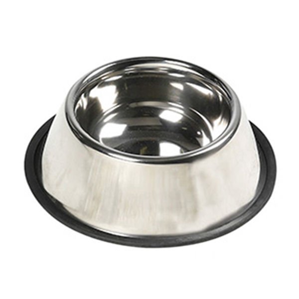 Flamingo Cocker Çelik Kaymaz Kedi ve Köpek Mama Kabı 900 Ml