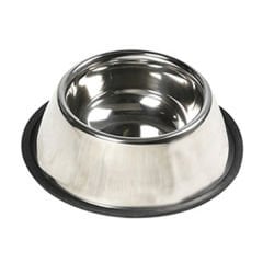 Flamingo Cocker Çelik Kaymaz Kedi ve Köpek Mama Kabı 900 Ml