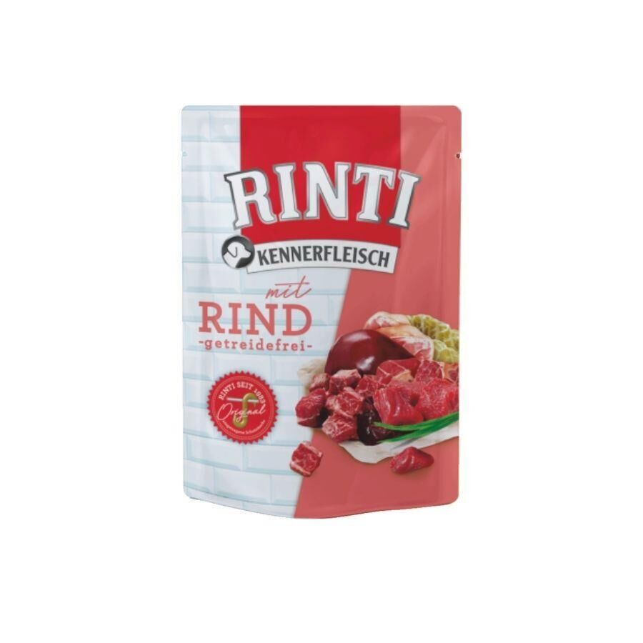 RINTI Pouch Dana Etli Köpek Konservesi 400 gr