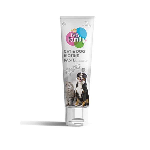 Pets Family Kedi ve Köpek Biotin Paste Deri ve Tüy Sağlığı 100 Gr