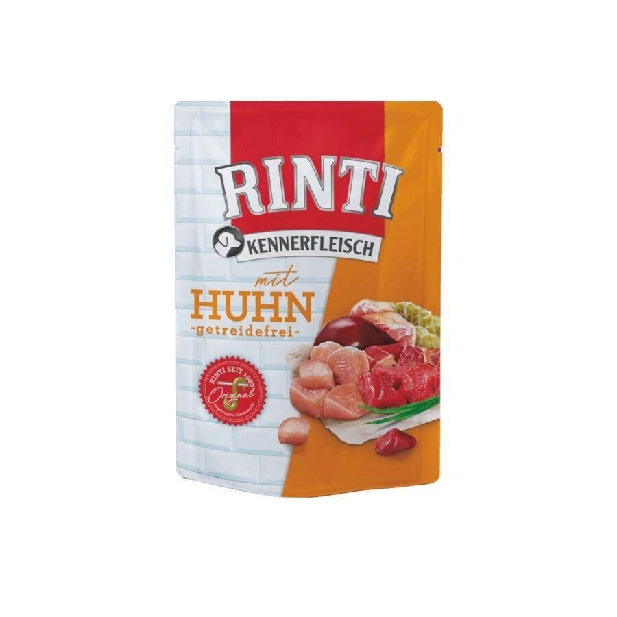 RINTI Pouch Tavuklu Köpek Konservesi 400 g
