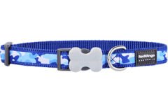 Red Dingo Kamuflaj Köpek Boyun Tasması Lacivert 20 Mm