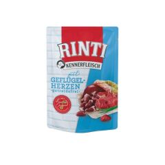 RINTI Pouch Yürekli Köpek Konservesi 400 gr