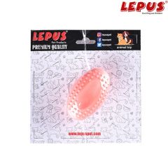 Lepus Ağız ve Diş Sağlığı İçin Oval Top Köpek Oyuncağı Turuncu 5 cm