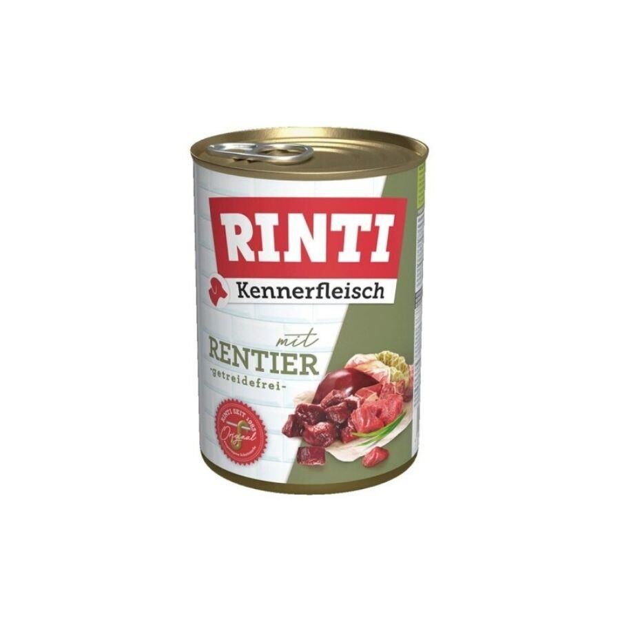 RINTI Tahılsız Geyikli Yetişkin Köpek Konservesi 400 Gr