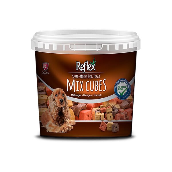 Reflex Semi Moist Mix Küp Köpek Ödül Maması 1 Adet 500 Gr