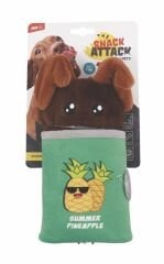 M-Pets Angel Ödül Hazneli Peluş Köpek Oyuncağı 12x5x23.5 Cm Kahverengi/Yeşil