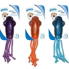 Pawise Mürekkep Balığı İpli Köpek Oyuncağı 14x8x 3.5 Cm